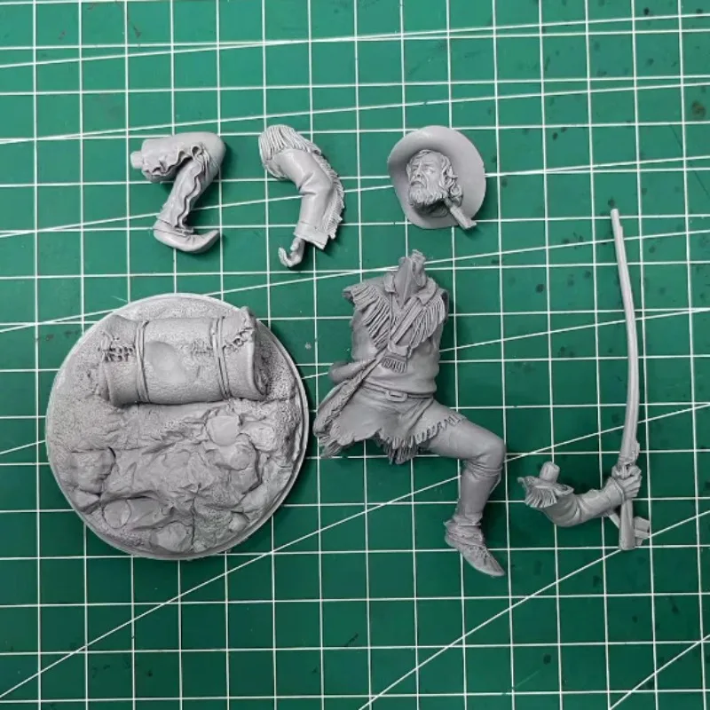 Масштаб 1/24 древний мускетер полимерный корпус собранная модель набор