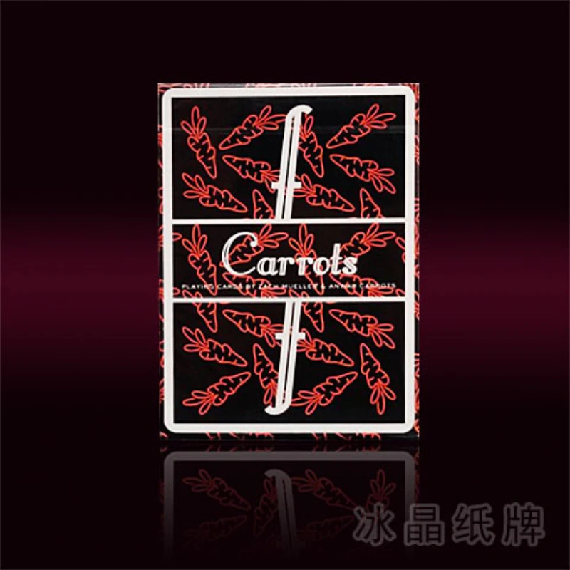 Carrots V2 Fontaine Carrot Fontaine Flower Cut Playing Cards