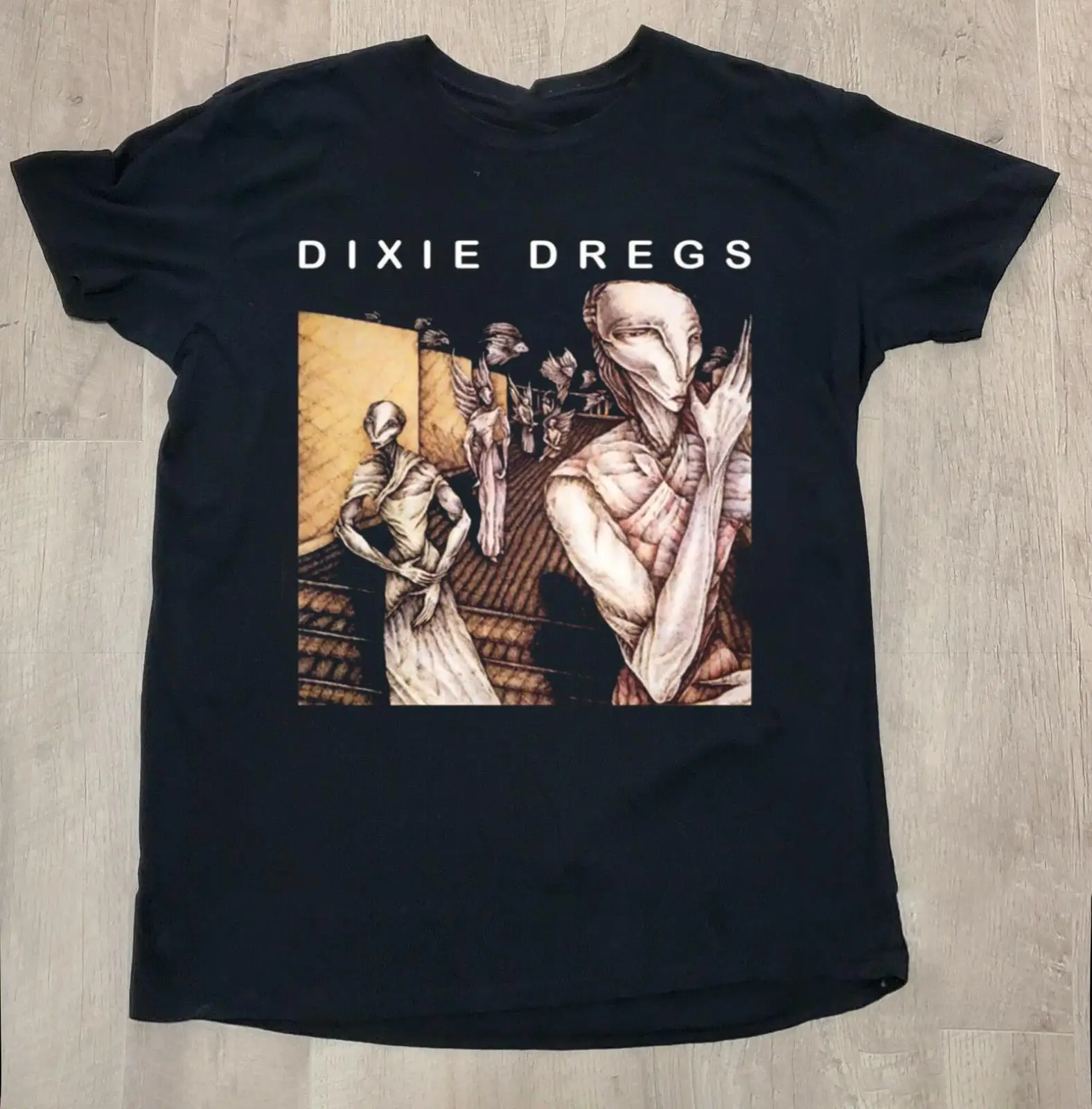 Футболка Dixie Dregs band для фаната унисекс размер S-2XL