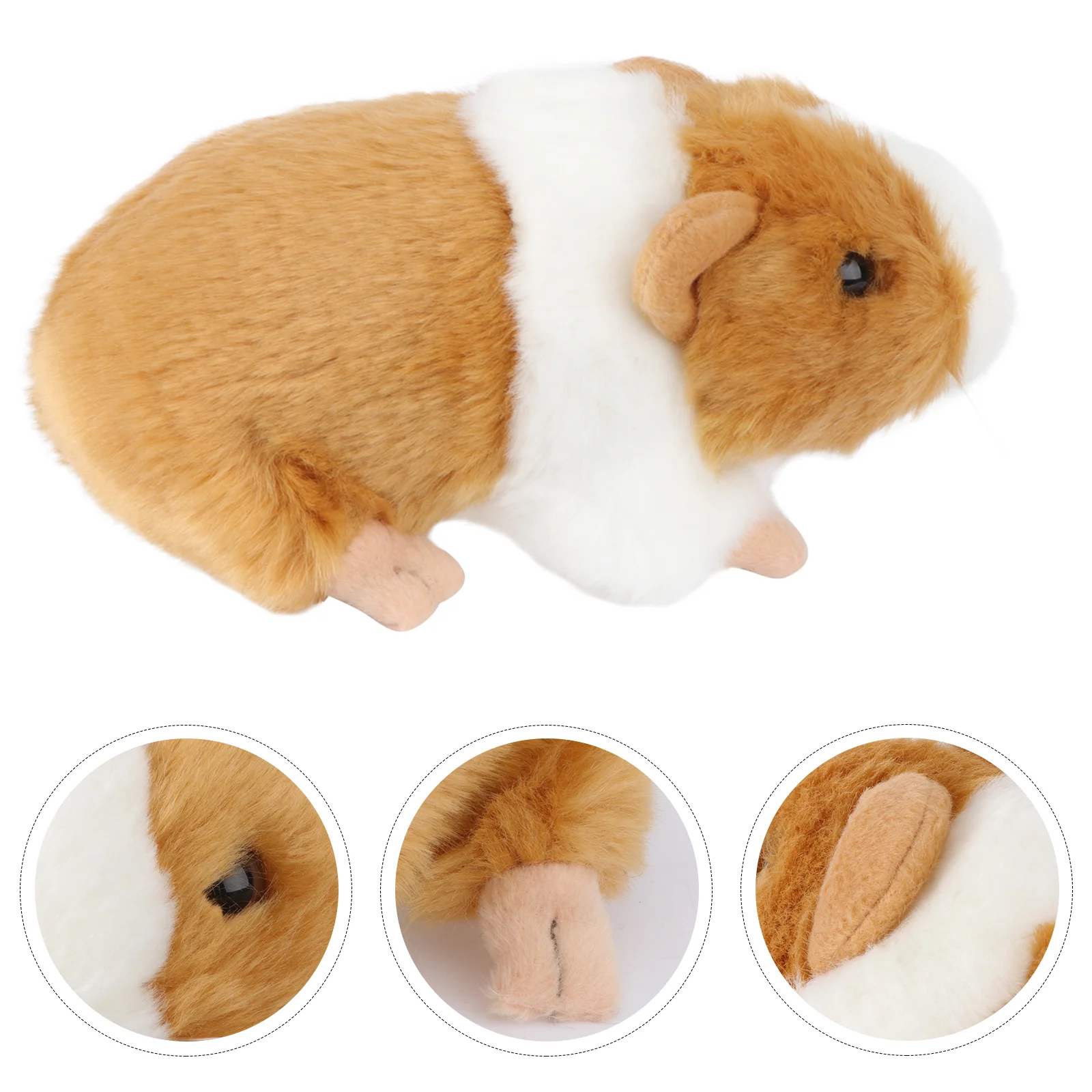 

Plush Guinea Stuffed Animal Toy Hamster Pillow Cavy Soft Christmas Adornment Toys Throw Gifts Home Stuff Figurine Presents
