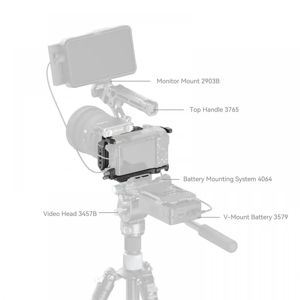 Комплект быстросъемных каркасов SmallRig HawkLock для Sony ZV-E10 II 4949/4867/4864/4950/4778