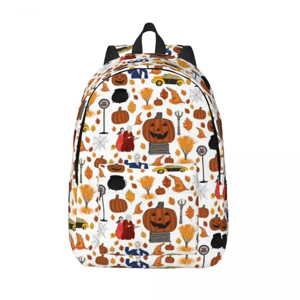 Счастливый рюкзак на Хэллоуин Студенческая Тыква для средней и старшей школы