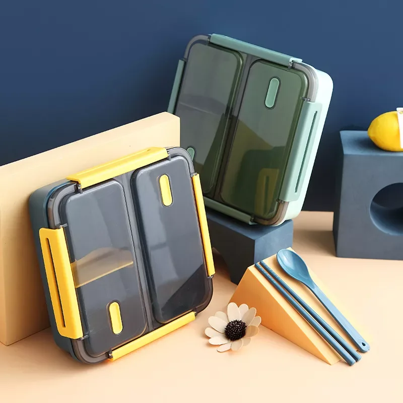 

Japanese style bento box for kids Portable Outdoor Picnic lunch box Leak-Proof food container storage Student Breakfast Boxes