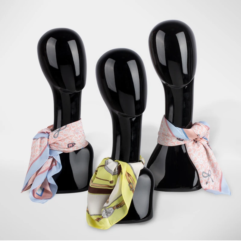 

Female Wig Mannequin Head White Black Maniquin Dummy Head for Wig Hat Scarves Window Display