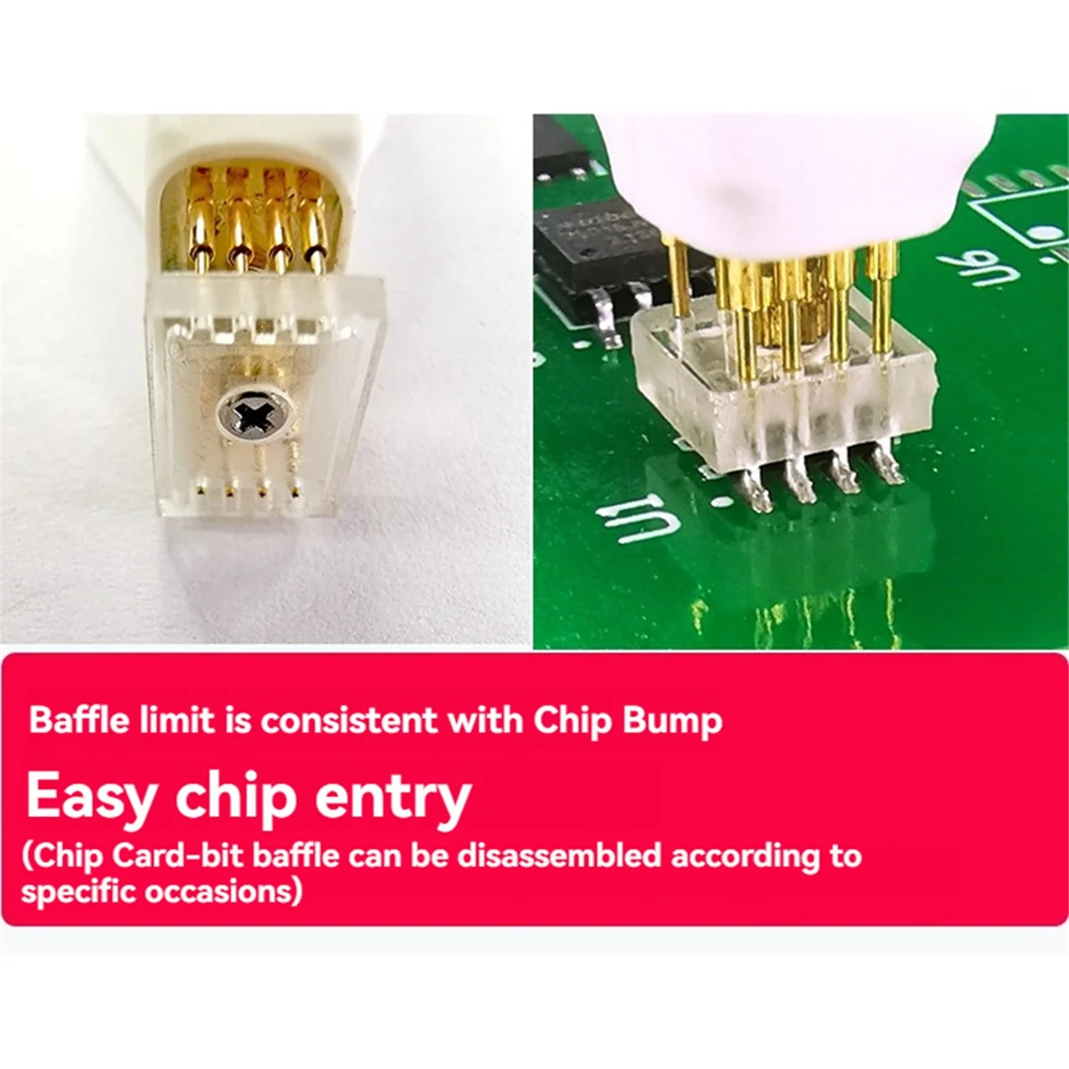 W-Son8 Чип для загрузки сжигание записи зонд пружинная игла кабель чипов без