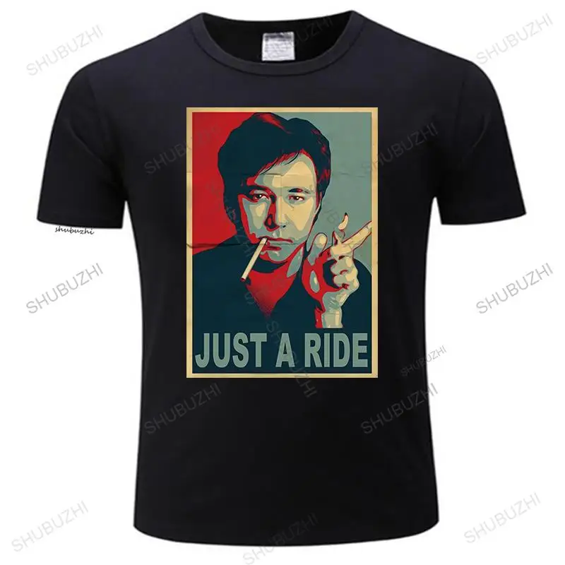

Homme t shirt summer men high quality t-shirt Order Bill Hicks Just A Ride T-Shirts unisex brand tee-shirt vintage short sleeve