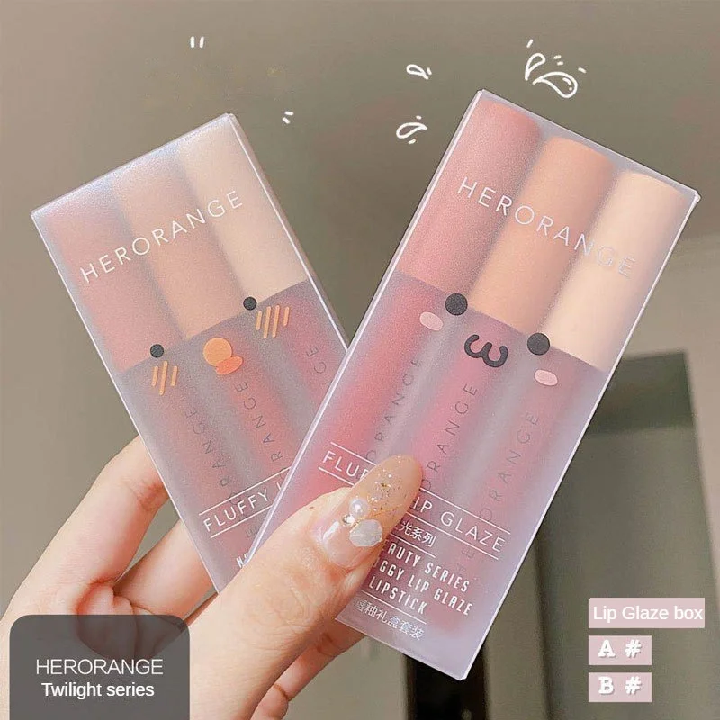 Velvet Easy To Color Non-stick Cup Lip Glaze Make-up White Lip Glaze
