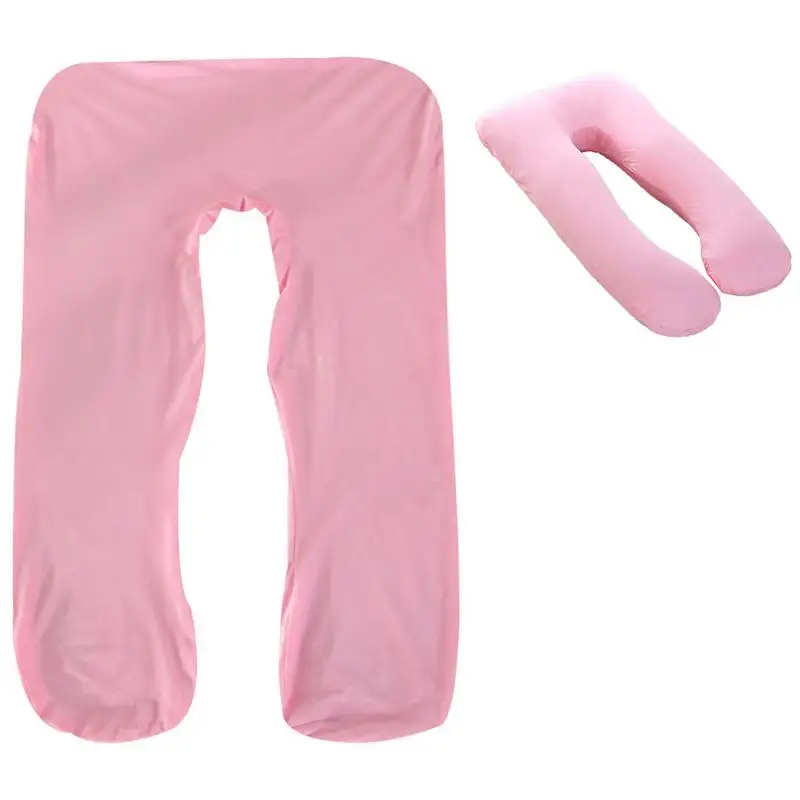 Side Lying Pillow Cotton Comfortable U Shaped Maternity Body