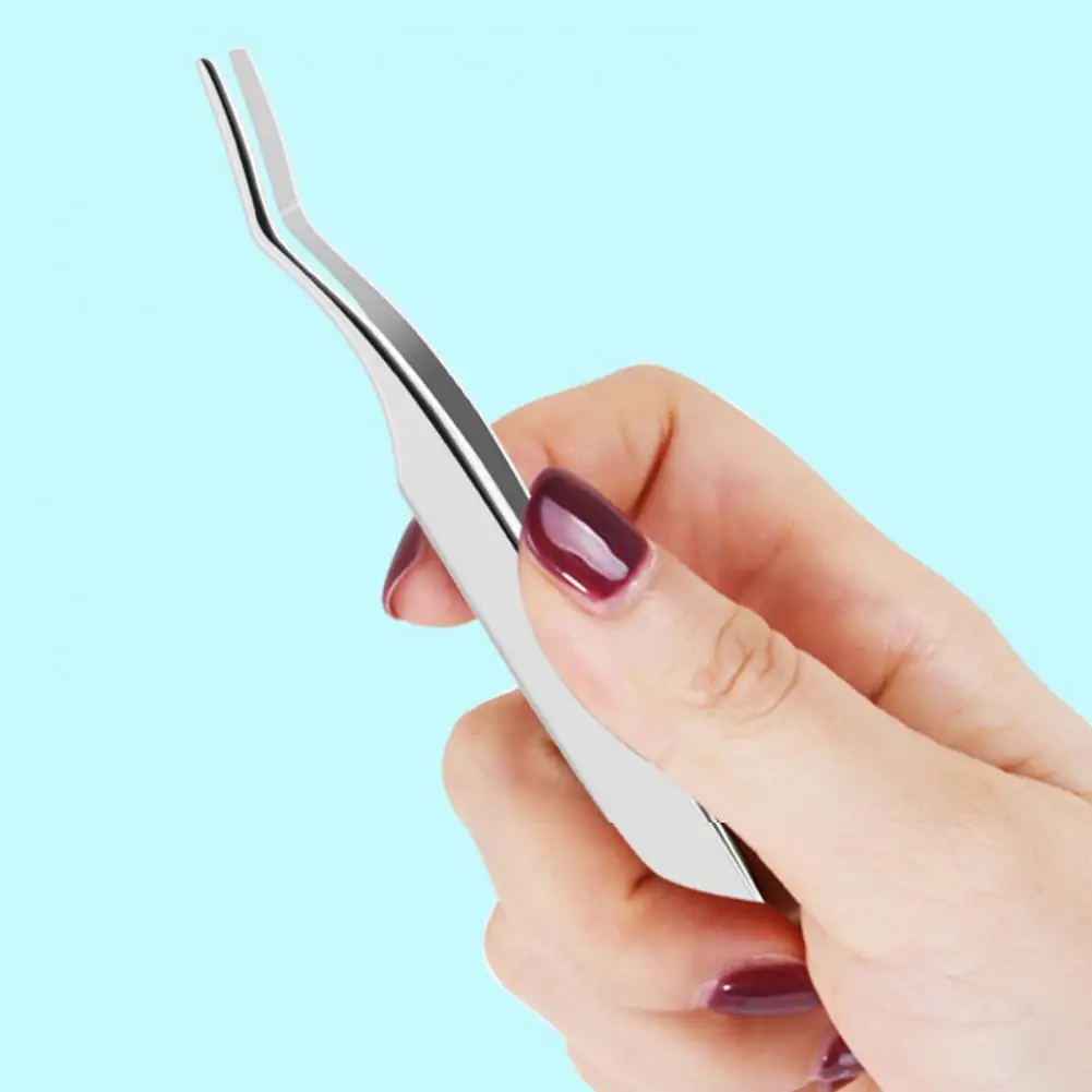 Искусственная кожа искусственная с кисточкой для ресниц из нержавеющей стали