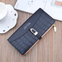 2022 womens wallet pu leather purse long wallet multi card position clutch female multi function coin purse card holder wallet