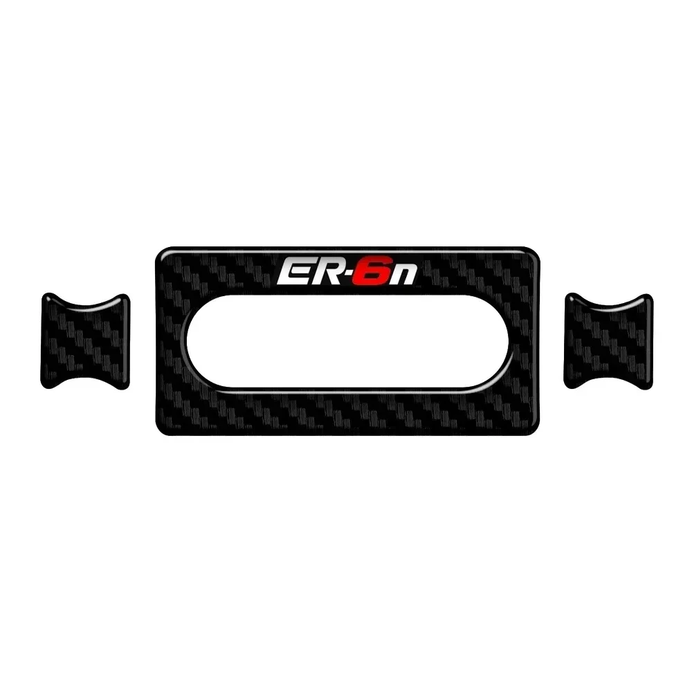 

Для KAWASAKI ER6N ER-6N 2007-2008 наклейки на мотоцикл из углеродного волокна внешний вид наклейка верхний тройной хомут защитник