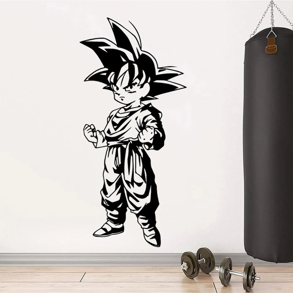 

Anime Wall Decal Mural Anime Characters Classic Wall Sticker Cartoon Anime Poster Mural Boys Children Cute Room Nursery Decor