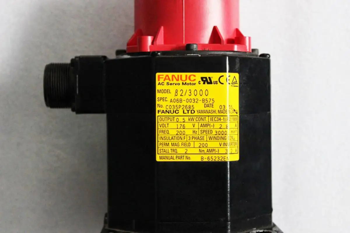 

Original Fanuc Servo Motor A06B-0032-B575 Used&Tested Ok for Controller