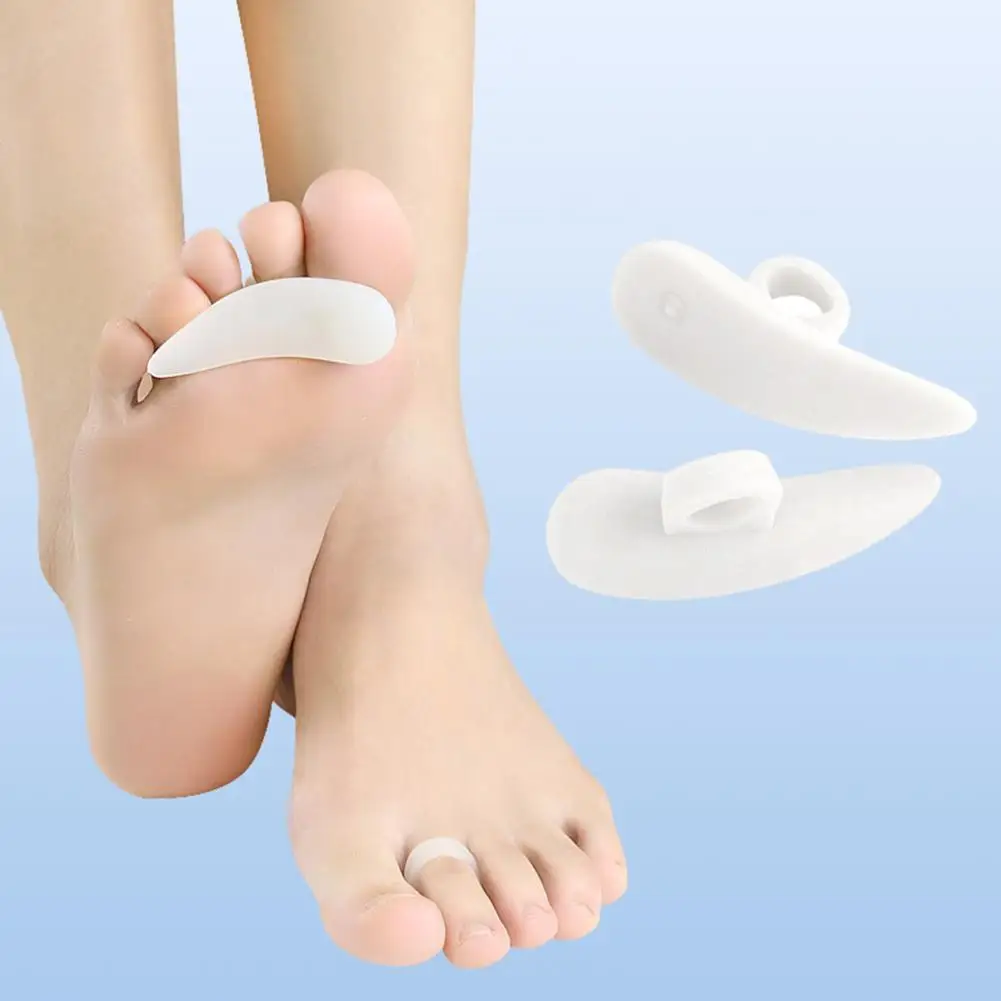 

2Pcs Professional Toe Spreader Bunion Valgus Corrector Toe Splitter Silicone Correction
