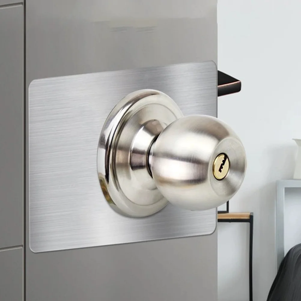 4 шт. ремонтная доска для дверного замка комплект из нержавеющей стали накладки