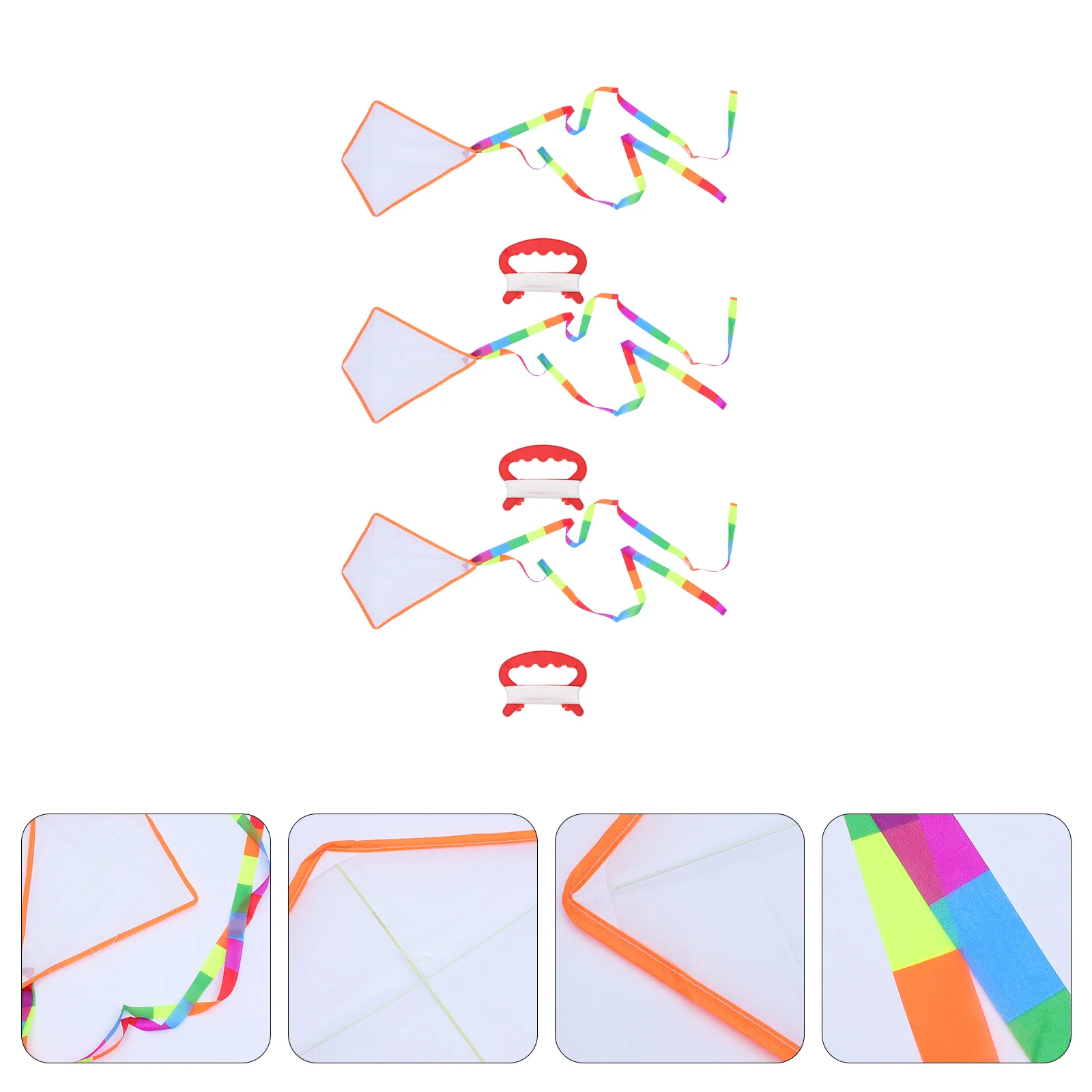

3pcs Outdoor Kite Durable Fun Portable DIY Graffiti Kite for Park Children Kids