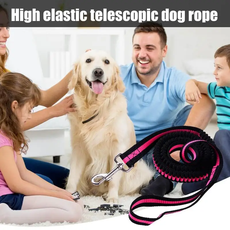 

Dog Safety Belt For Car Telescopic Pet Traction Rope Outdoor Dog Walking Comfortable High Elastic Dog Accessories Pet Supplies
