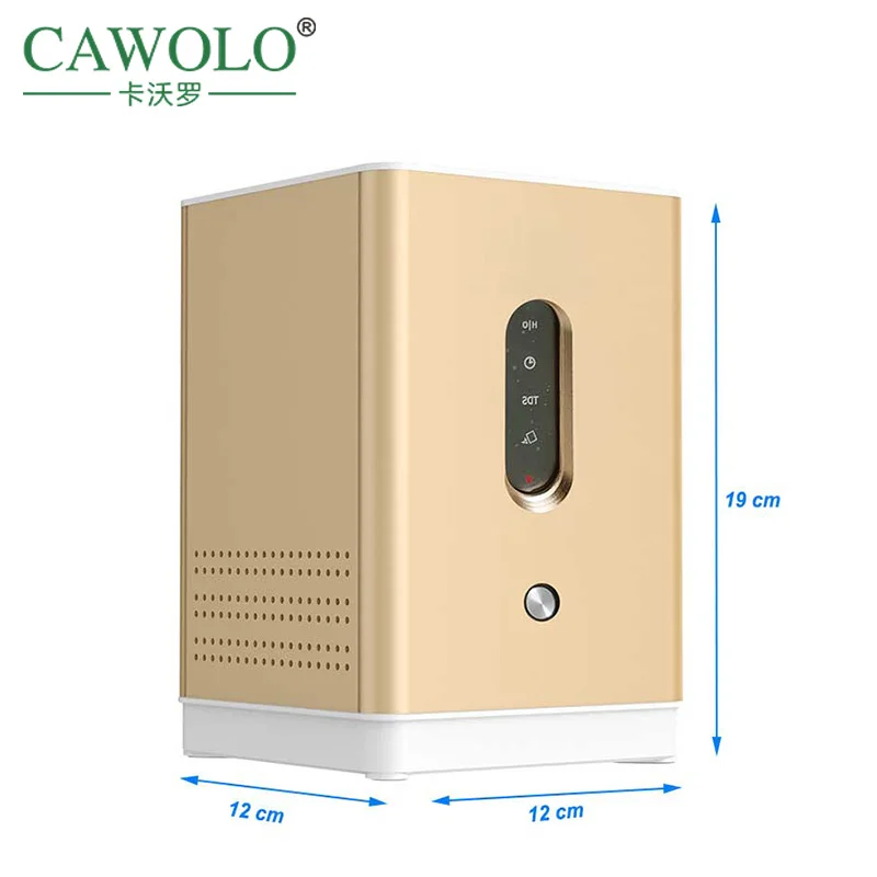 

Cawolo SPE PEM 150ml Hydrogen Gas Inhaler Portable Hydrogen Inhalation Generator Machine