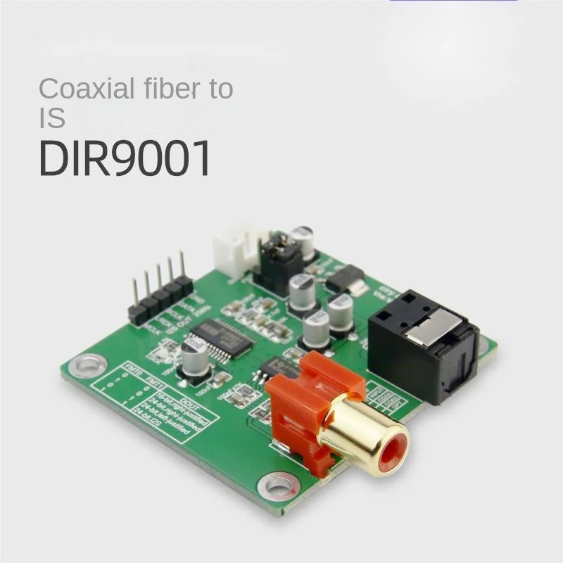 

Модуль коаксиального волокна DIR9001, прием SPDIF на выход I2S 24 бит 96 кГц