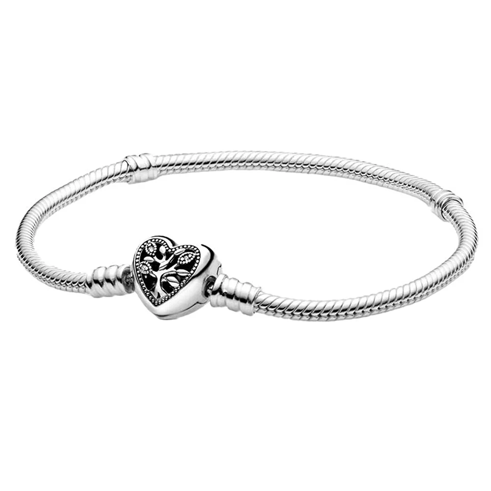 

Fits Pandora 925 Sterling Silver Mother's Day Heart Bracelet for Women's Banquet or Anniversary Gift