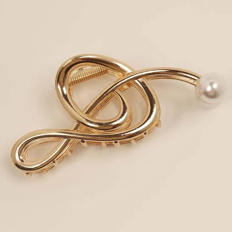 Drip Oil Hollow Ponytail Hair Claw Women Hair Hairpin Clips Hair Styling Tools Accessories
