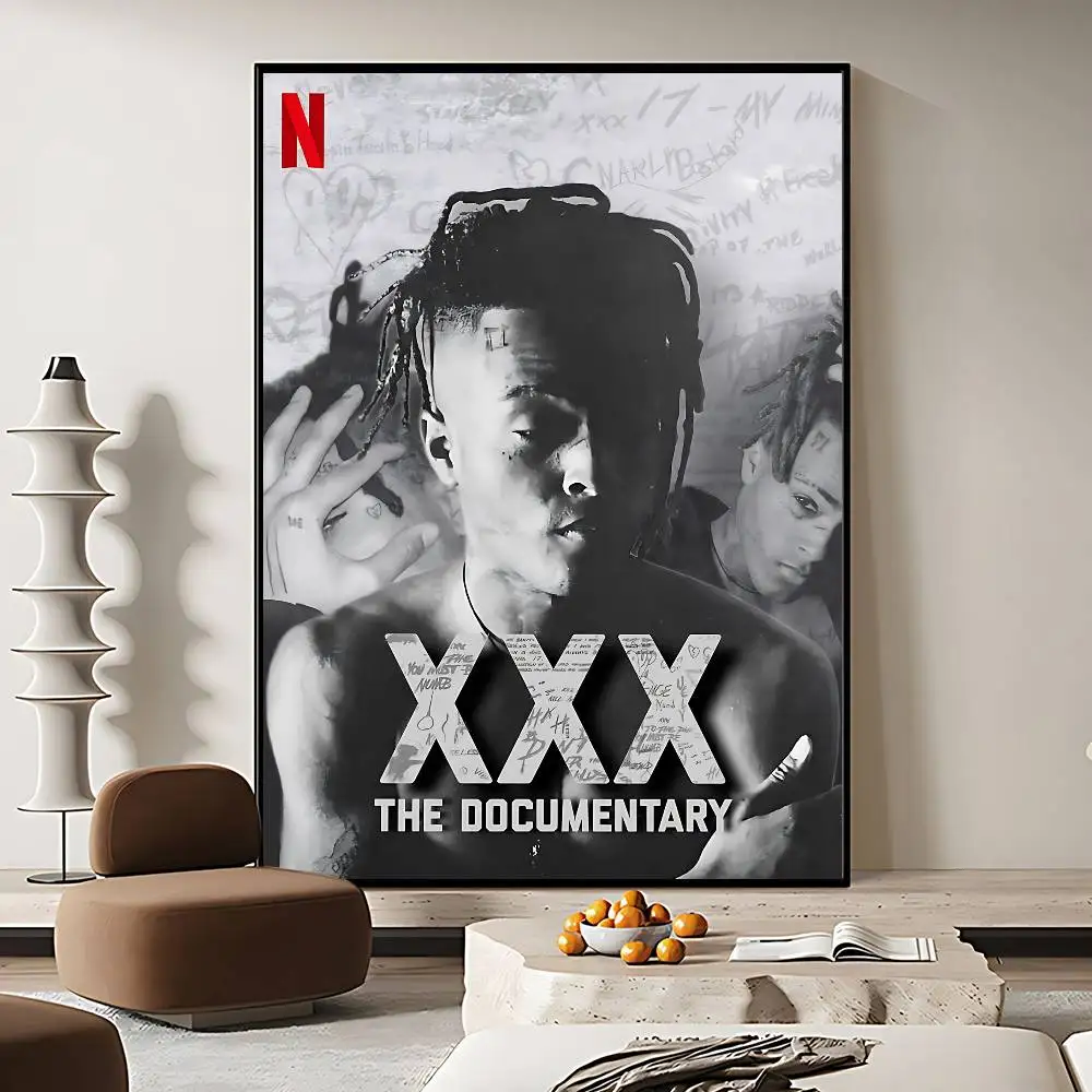 Фото Хип-хоп Z-XXXTentacion плакат плакаты крафт-бумага винтажный плакат настенная живопись исследование эстетическое искусство настенные наклейки №5