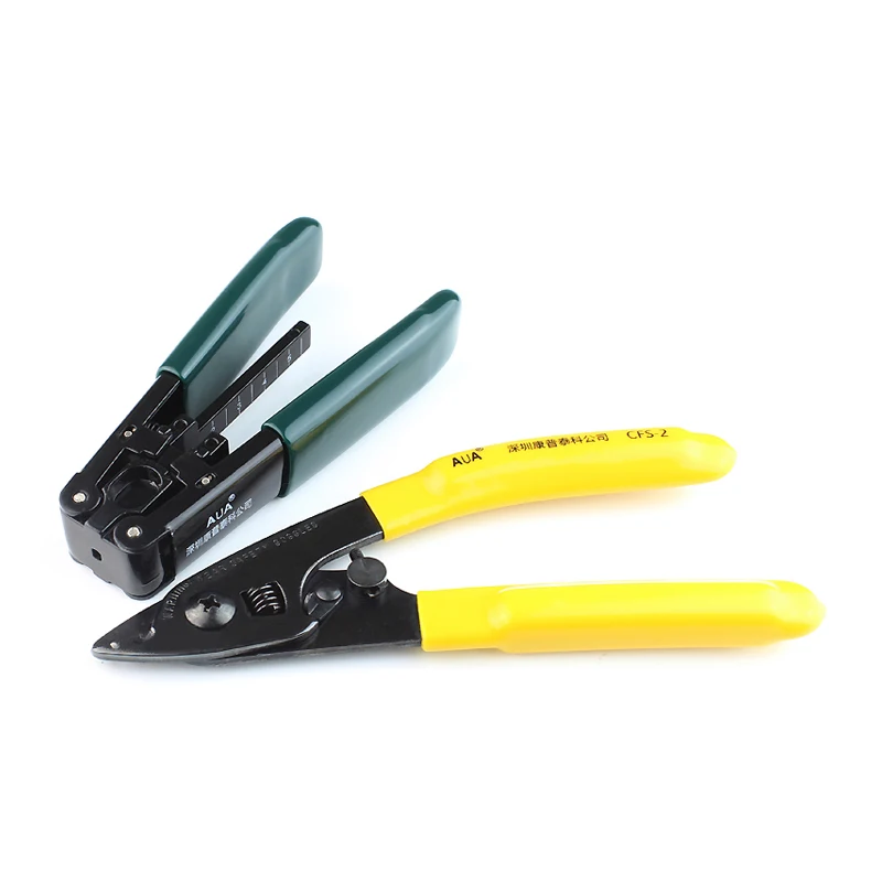 13 pcs Fiber Optic FTTH Tool Kit with FC-6S Fiber Cleaver Power Meter1mW  5km VFL Wire stripper