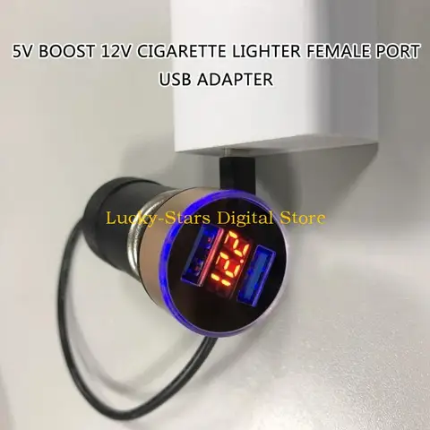 Автомобильный адаптер T3EE USB Type C к автомобильным сигаретам