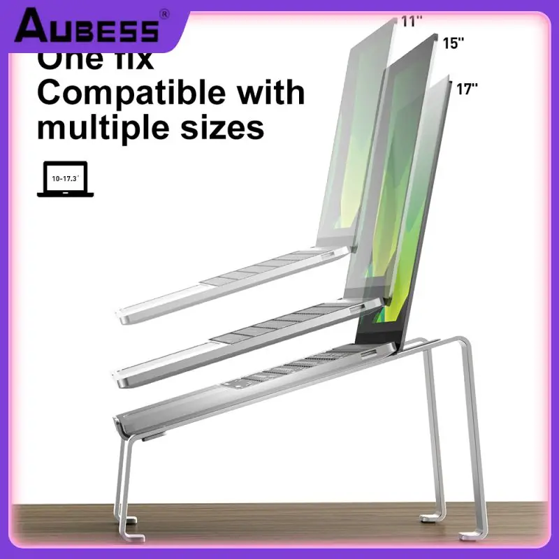 

Aluminum Desktop Storage Stand Detachable Laptop Riser Laptop Stand Cooling Base Notebook Holder Lazy Bracket