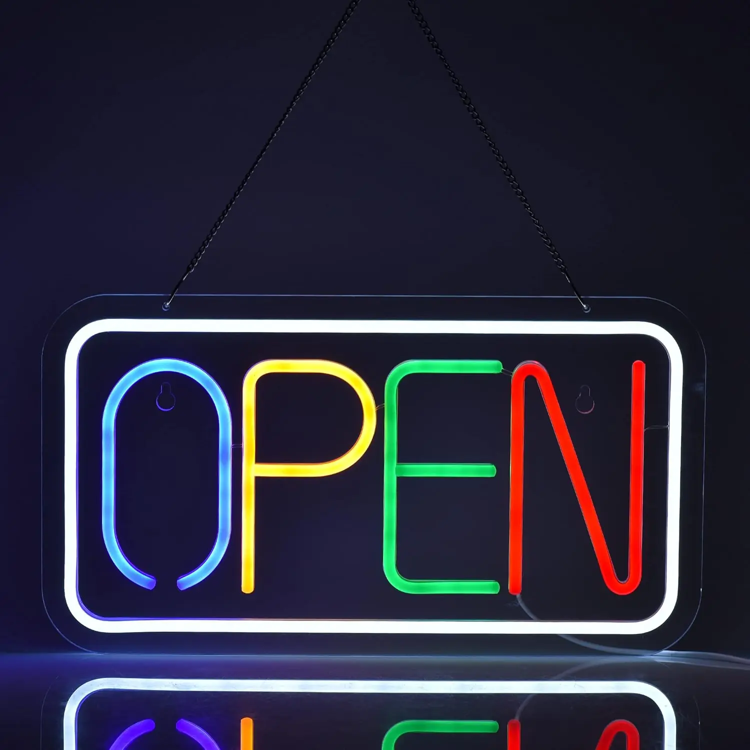 Открытая Неоновая Вывеска Светодиодное Украшение На Стену С Питанием От USB Для