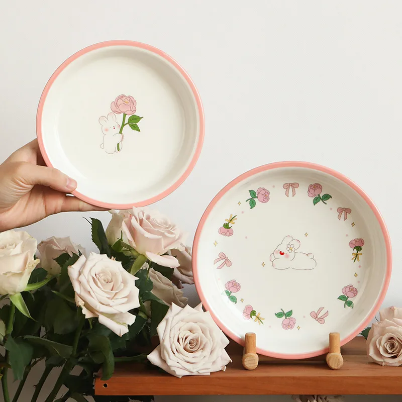 Керамическая сетка Маленький кролик-тюльпан