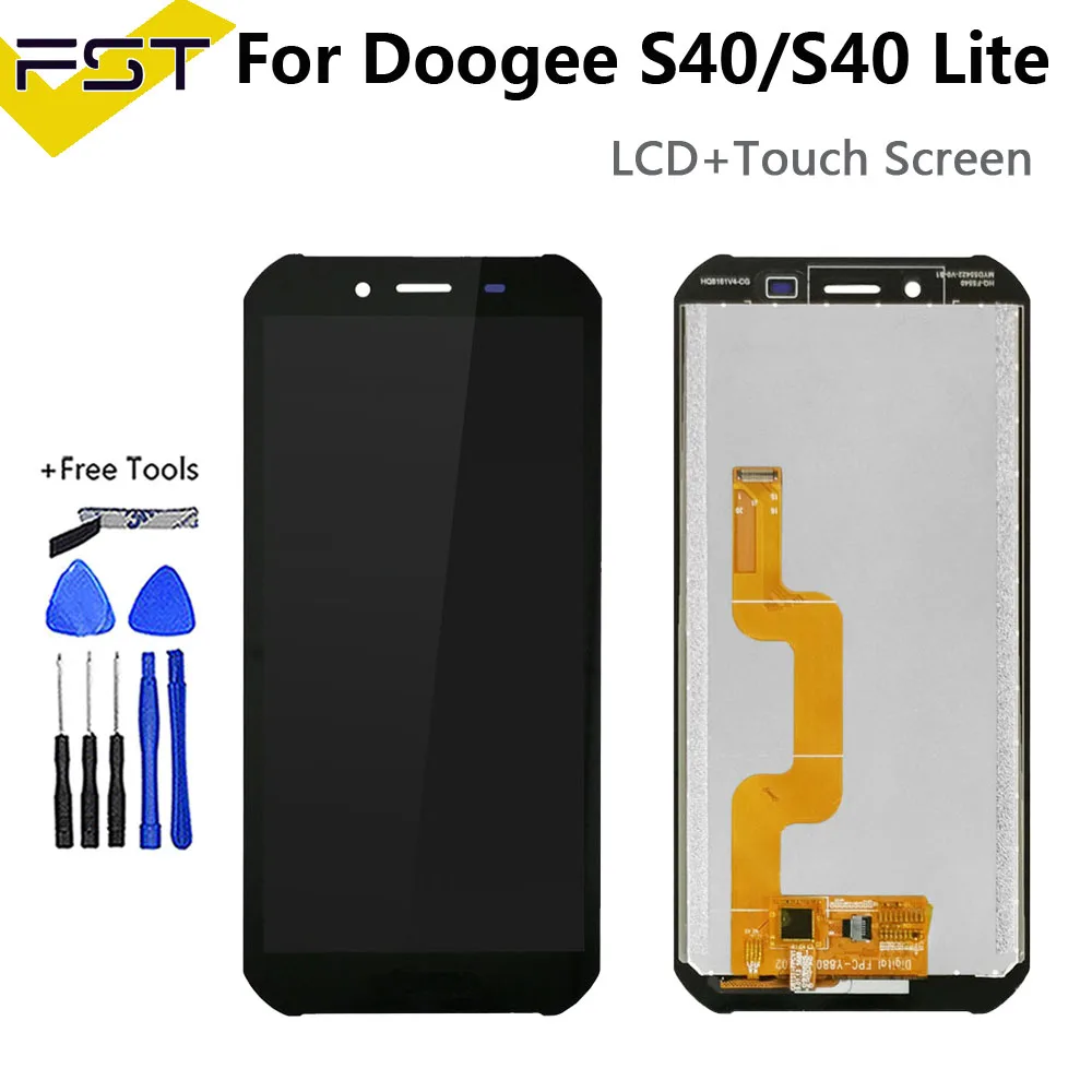 100% протестированный Оригинальный ЖК-дисплей для Doogee S40 + фотография Для DOOGEE S40 Lite ЖК-дисплей Doogee S40 Pro