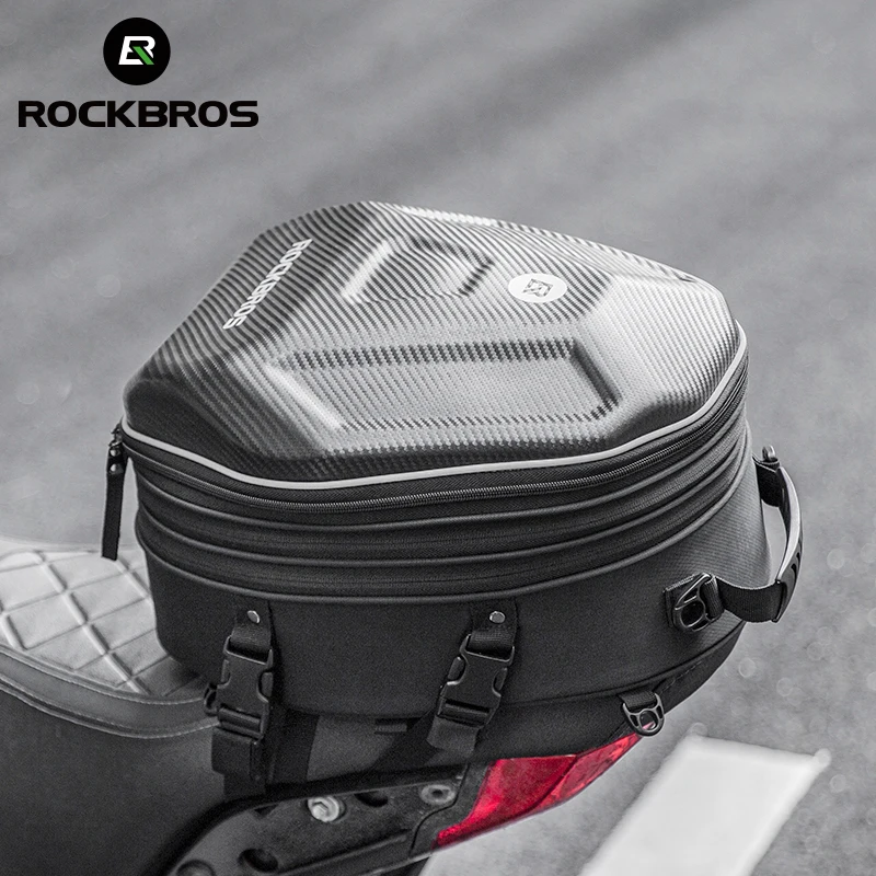 ROCKBROS Motorcycle Bag Waterproof Motorcycle Helmet Bag Large Capacity Rear Seat Backpack Moto Travel Bag Motorcycle Accessory