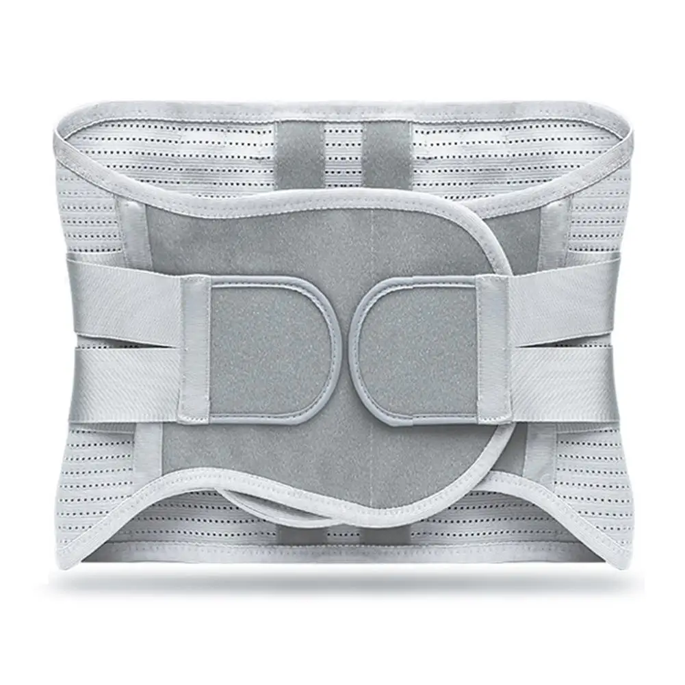 

1PCS Lumbar Support Belt Self-heating Widened Steel Plate Breathable Adjustable Waist Protector Belt For Women Men