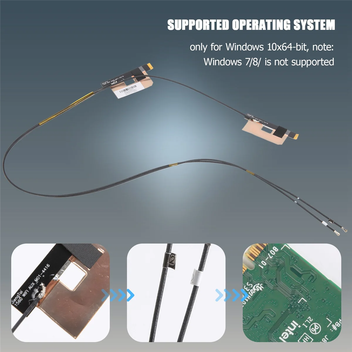 Карта Wi-Fi Ax201 Ngw с антенной 6 3000 Мбит/с M.2 Cnvio2 Bluetooth 5.1 адаптер для Windows10