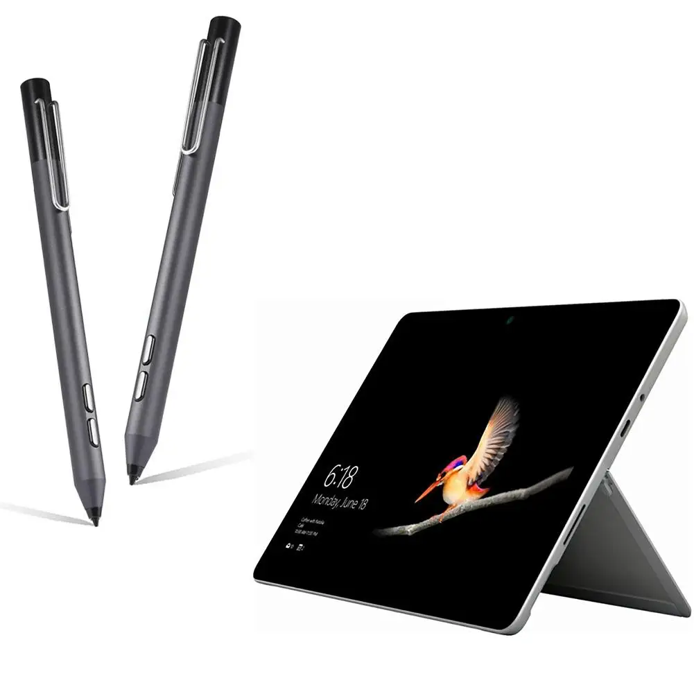 

For Surface Pen Aluminum Alloy Stylus Pens Active Styli Touchscreen Pen for Microsoft Surface Go Pro 3 Pro 4 Pro 5