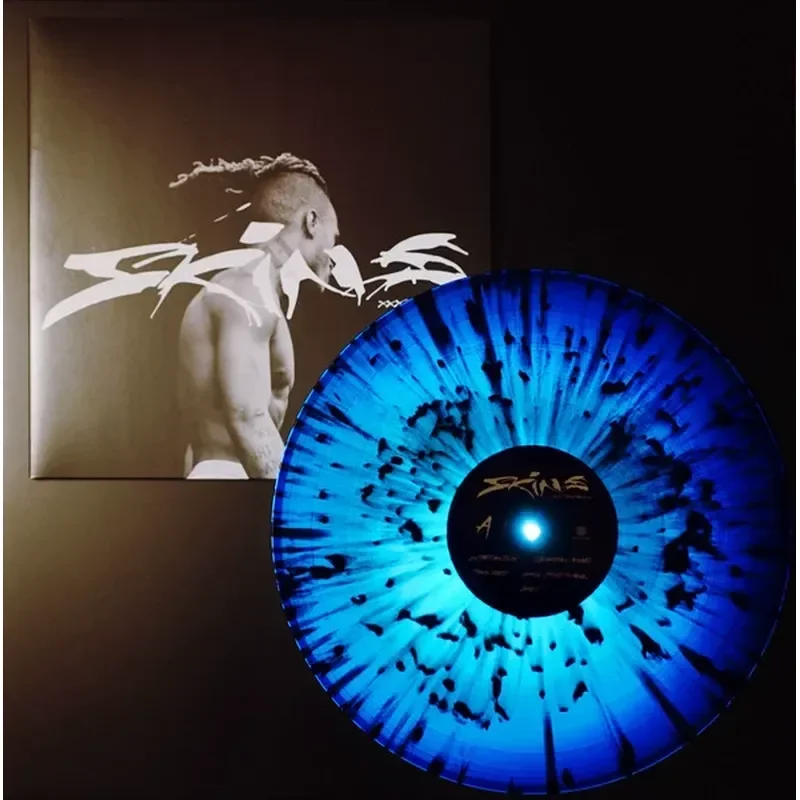 Виниловая пластинка XXXTENTACION Skins Blue and Black Splash для оригинального цветного клея, отправлено SF Express H (art.: 3920dcc3efa16) - 3920dcc3efa16