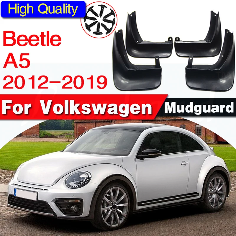 

Mudguards for Volkswagen VW Beetle 2012~2019 2013 2014 2015 2016 2017 2018 Car Accessories Mudflap Fender Auto Replacement Parts