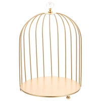 bird cage cake stand multi function cosmetic holder delicate makeup stand cake supply