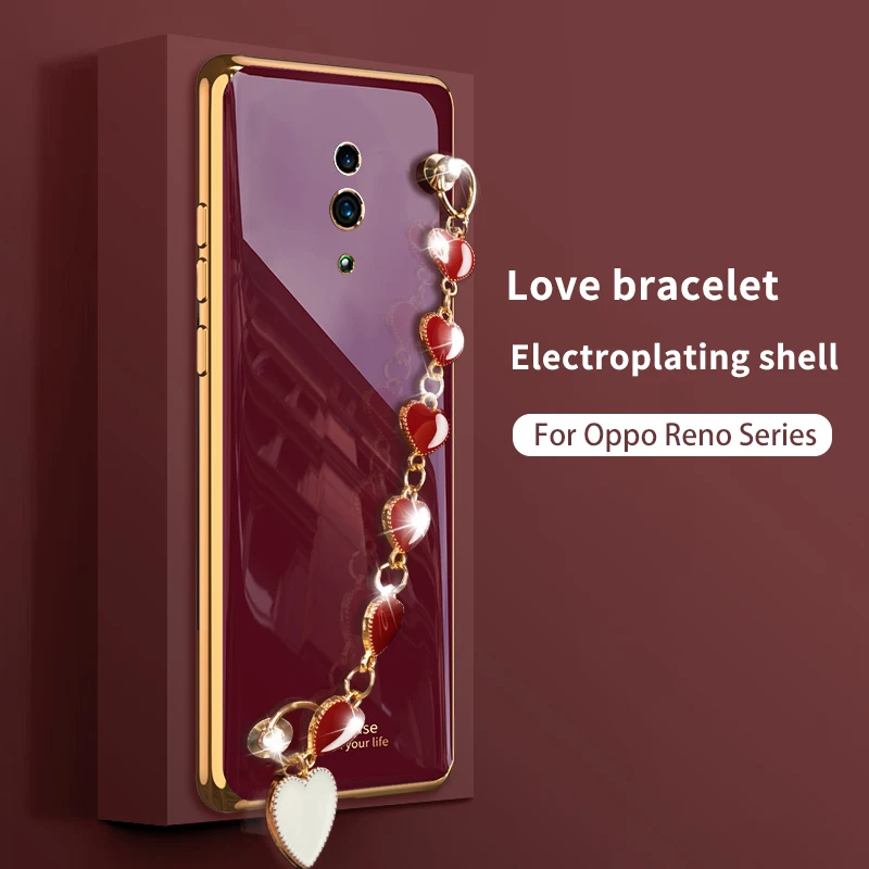 

Роскошный чехол GKK с покрытием для OPPO Reno 2 2Z, Ударопрочный Мягкий чехол с ручной камерой и защитой от подъема для OPPO Reno 2 2Z, чехол