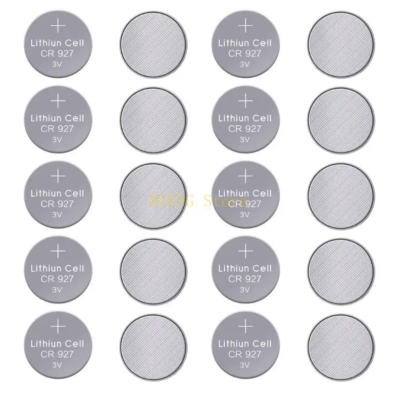 Фото CR927 38mah 3V кнопка ячейка длительного источника питания для часовых удаленного контроллера лучшая продажа №3
