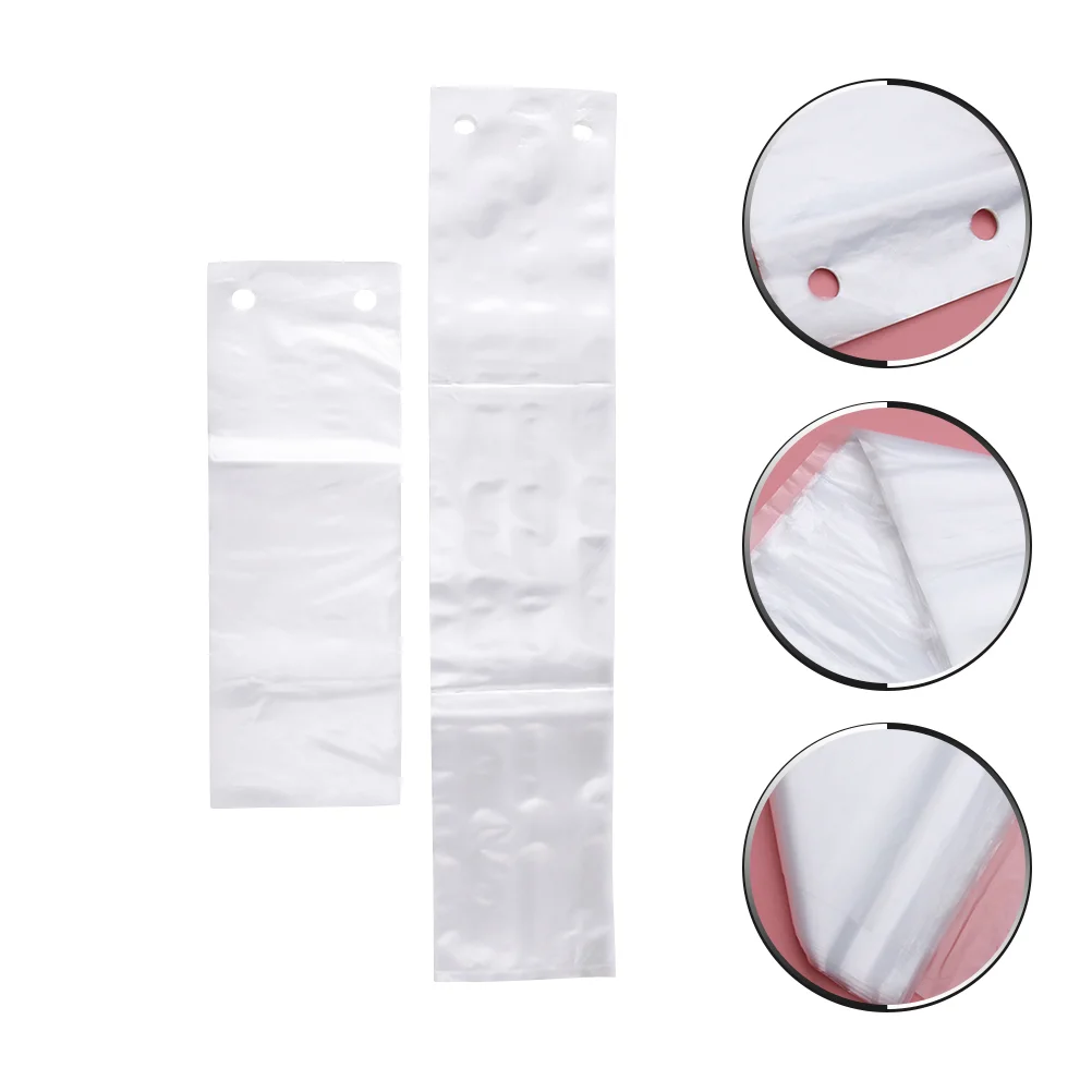

200Pcs Bag Transparent Holders Bag Refills Carrying Bag Cover