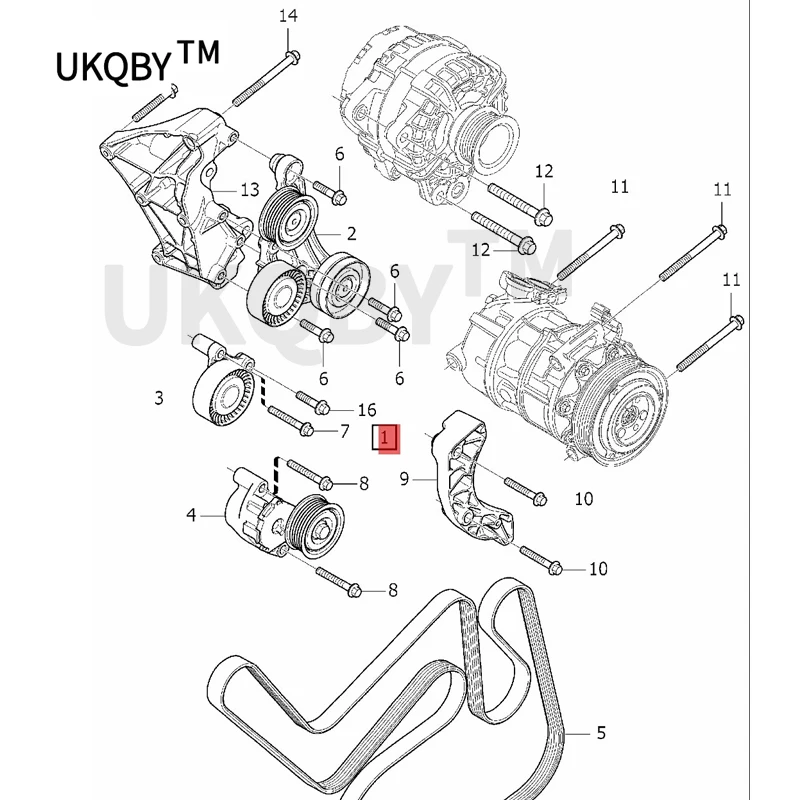 Vo lv o XC 90(16-) 2019 2018 B4204T27 вспомогательный централизованный ремень подвески