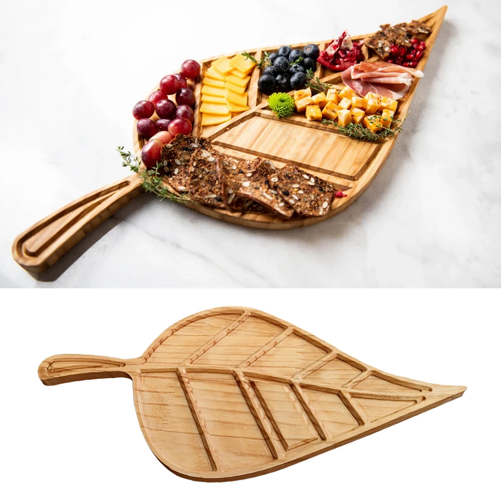

Party Supplies Leaf Shape Charcuterie Board Platter Cheese For Aperitif Ornament