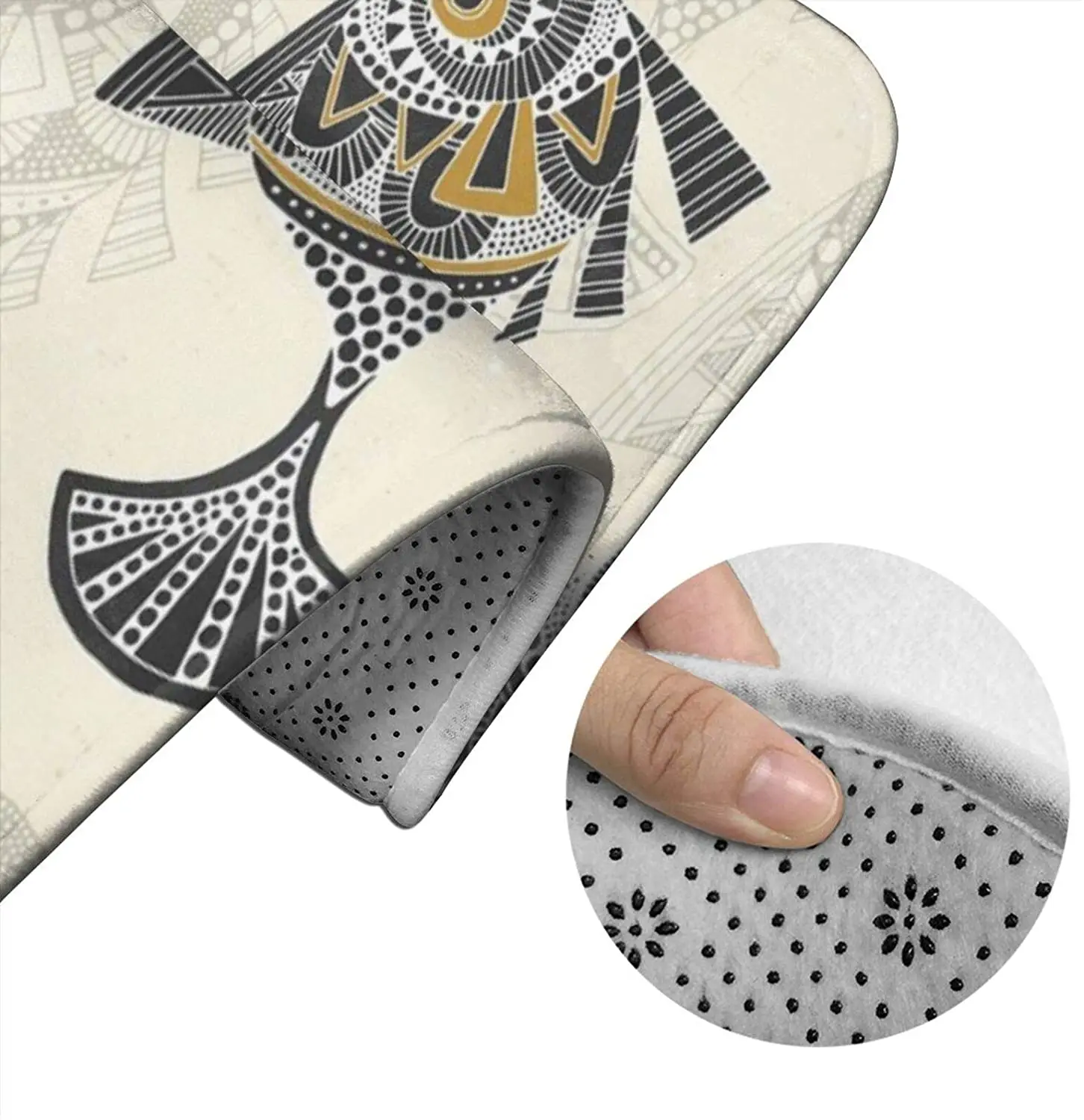 

Peaceful Swimming Large Bathroom Mat Sets 3 Piece Set Rugs Memory Foam Mat Set Toilet Seat Cover Bath Mat Lid cover