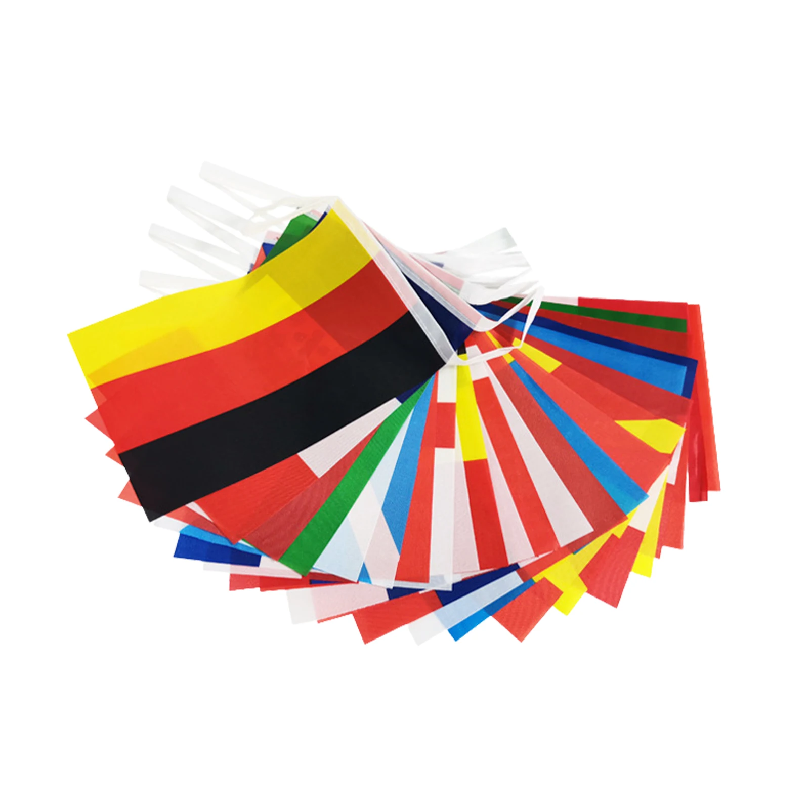 

32 Flags String Flag Assorted International Flag Banners For International Events Countries Around The World Nations Flag 32