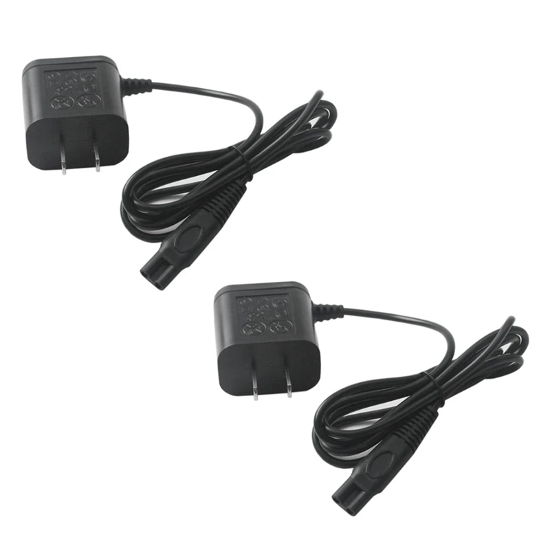 

2X 15V Adaptor Charger For Shaver HQ8505 6070 7310 6090 6071 9020 568 US Plug