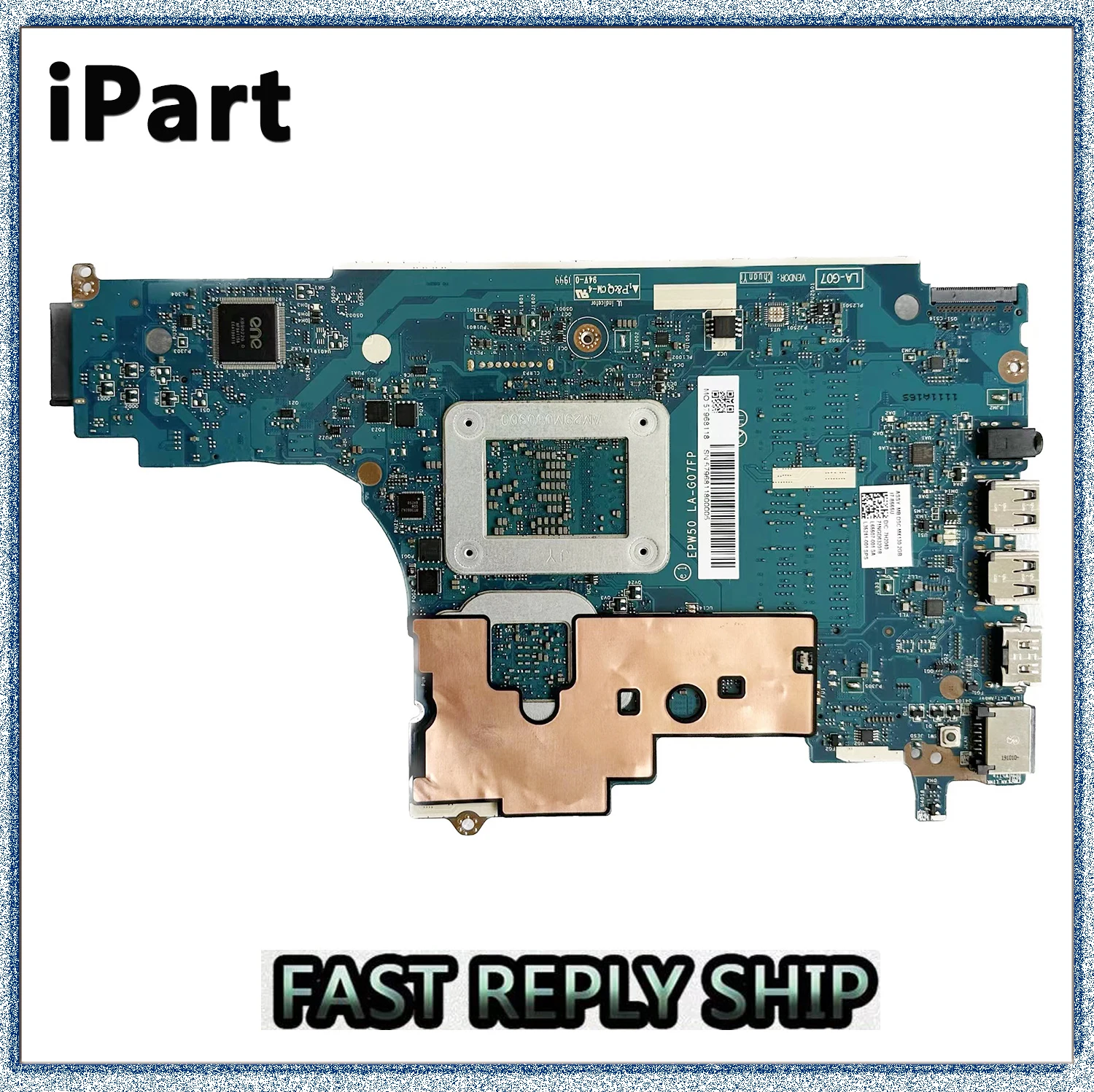 

L35241-001 For HP 250 G7 256 G7 15-DA Laptop Motherboard With SRFFW I7-8565U CPU MX130 2GB EPW50 LA-G07FP 7H2040 100% Tested