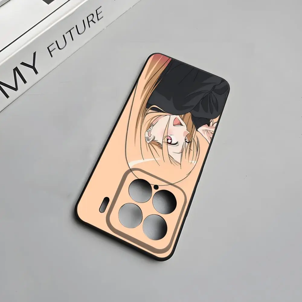 Фото Чехол для телефона M-Marin K-Kitagawa для Xiaomi 17 15 14 13 12 Mi 11 Ultra T Pro Lite, черный, мягкий корпус №4