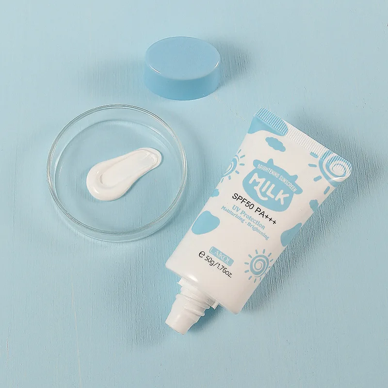 Фото LAIKOU 50 г солнцезащитный крем для кожи солнцезащитный крем для лица SPF50 + молочный солнцезащитный крем для лица и тела солнцезащитный крем для увлажнения солнцезащитный крем №2